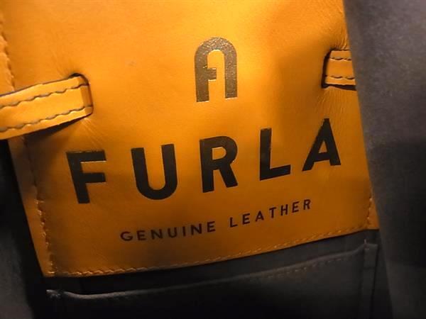 FURLA フルラ ハンドバッグ ミアステラ オレンジ レザー レディース 2WAY
