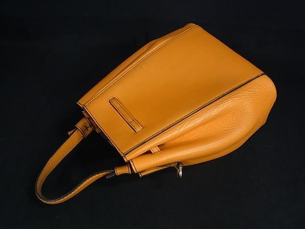 FURLA フルラ ハンドバッグ ミアステラ オレンジ レザー レディース 2WAY