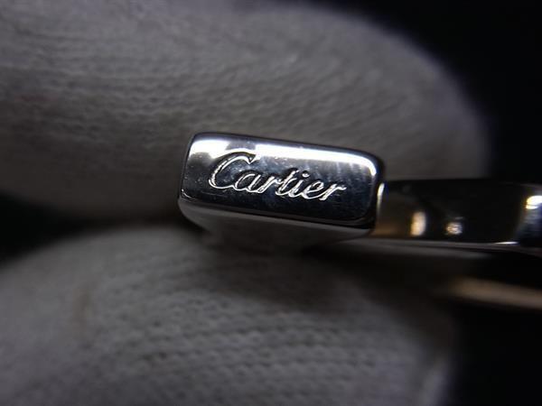Cartier カルティエ ペンダントトップ チャーム 2Cロゴ シルバー メタル ユニセックス 美品