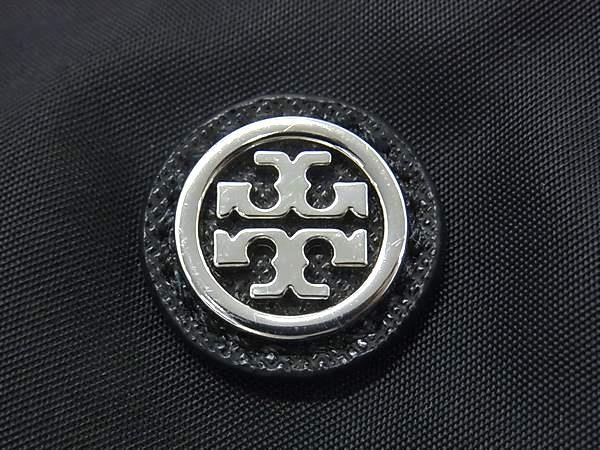TORY BURCH トリーバーチ ボディバッグ ブラック ナイロン ユニセックス シルバー金具 超美品
