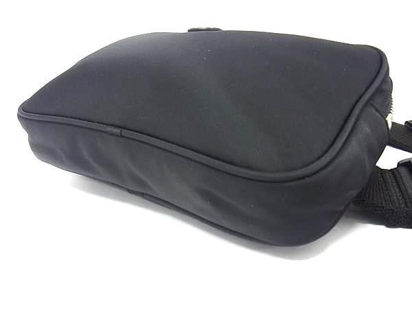 TORY BURCH トリーバーチ ボディバッグ ブラック ナイロン ユニセックス シルバー金具 超美品