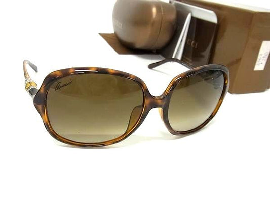 GUCCI グッチ サングラス バンブー GG3145/F/S ブラウン クリアブラウングラデーション プラスチック ユニセックス