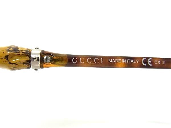 GUCCI グッチ サングラス バンブー GG3145/F/S ブラウン クリアブラウングラデーション プラスチック ユニセックス