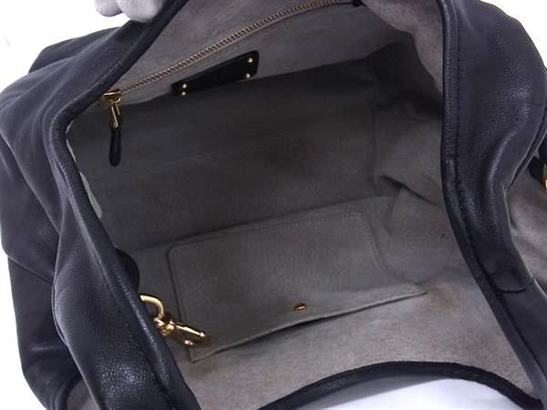 LOEWE ロエベ ハンドバッグ カリエ ブラック レザー レディース