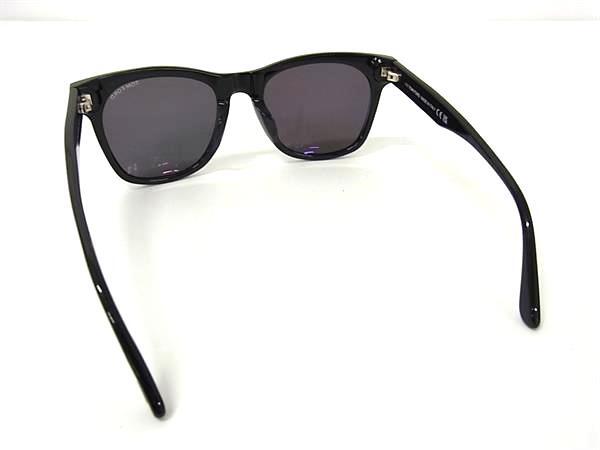TOM FORD トムフォード サングラス Brooklyn ブルックリン TF833FN ブラック クリアブラック プラスチック ユニセックス 美品