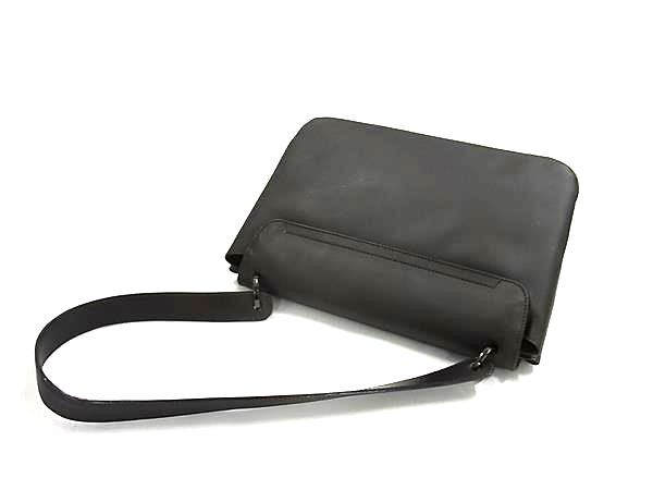Salvatore Ferragamo フェラガモ ショルダーバッグ ヴァラ BZ21 7643 ブラック PVC レディース