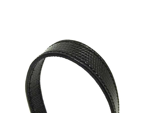 Salvatore Ferragamo フェラガモ ショルダーバッグ ヴァラ D213096 ブラック リザード型押しレザー レディース ゴールド金具