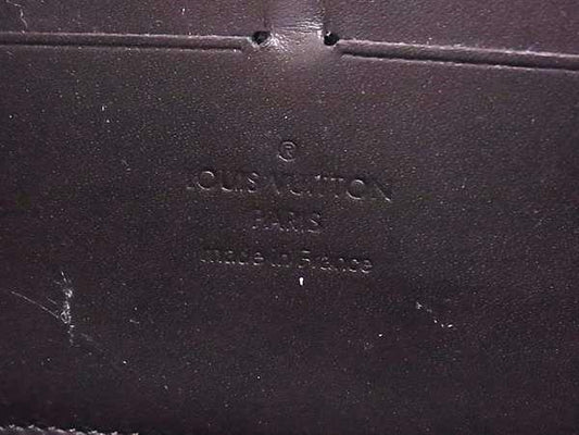 LOUIS VUITTON ルイヴィトン 財布 ジッピーウォレット M93522 アマラント モノグラムヴェルニ レディース ラウンドファスナー 長財布 ゴールド金具