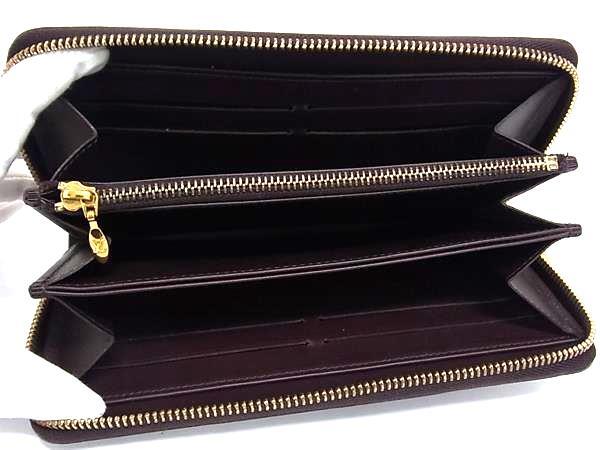 LOUIS VUITTON ルイヴィトン 財布 ジッピーウォレット M93522 アマラント モノグラムヴェルニ レディース ラウンドファスナー 長財布 ゴールド金具