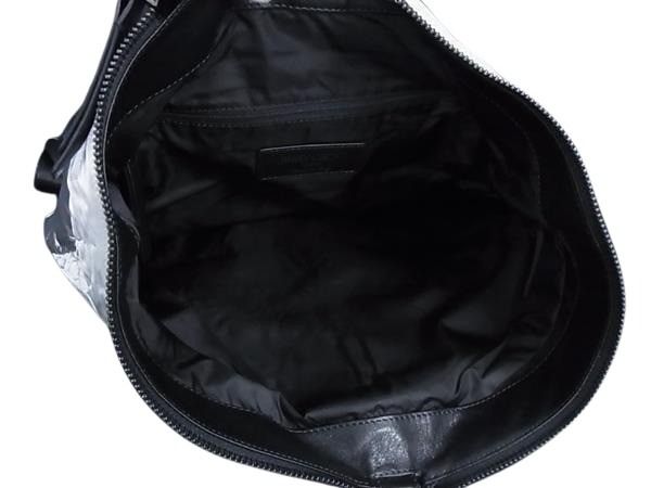 JIMMY CHOO ジミーチュウ リュックサック フィッツロイ シルバー ブラック ナイロン レザー ユニセックス スタースタッズ 美品