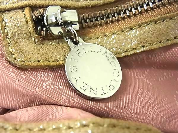STELLA McCARTNEY ステラ マッカートニー ハンドバッグ ファラベラ ブラウン エコレザー レディース シルバー金具