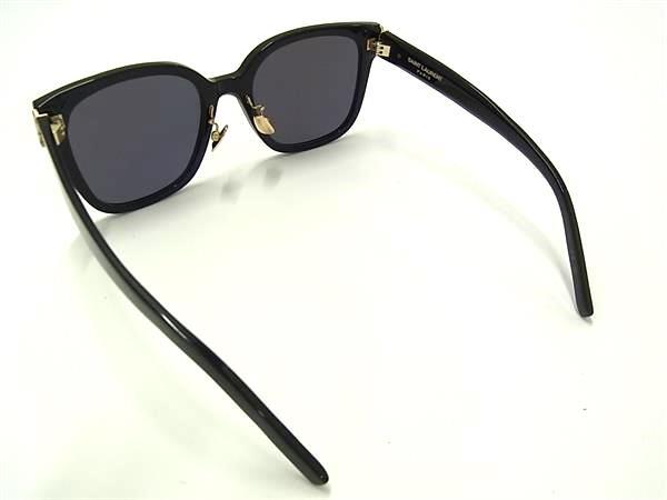 SAINT LAURENT サンローラン サングラス ブラック クリアブラック プラスチック ユニセックス