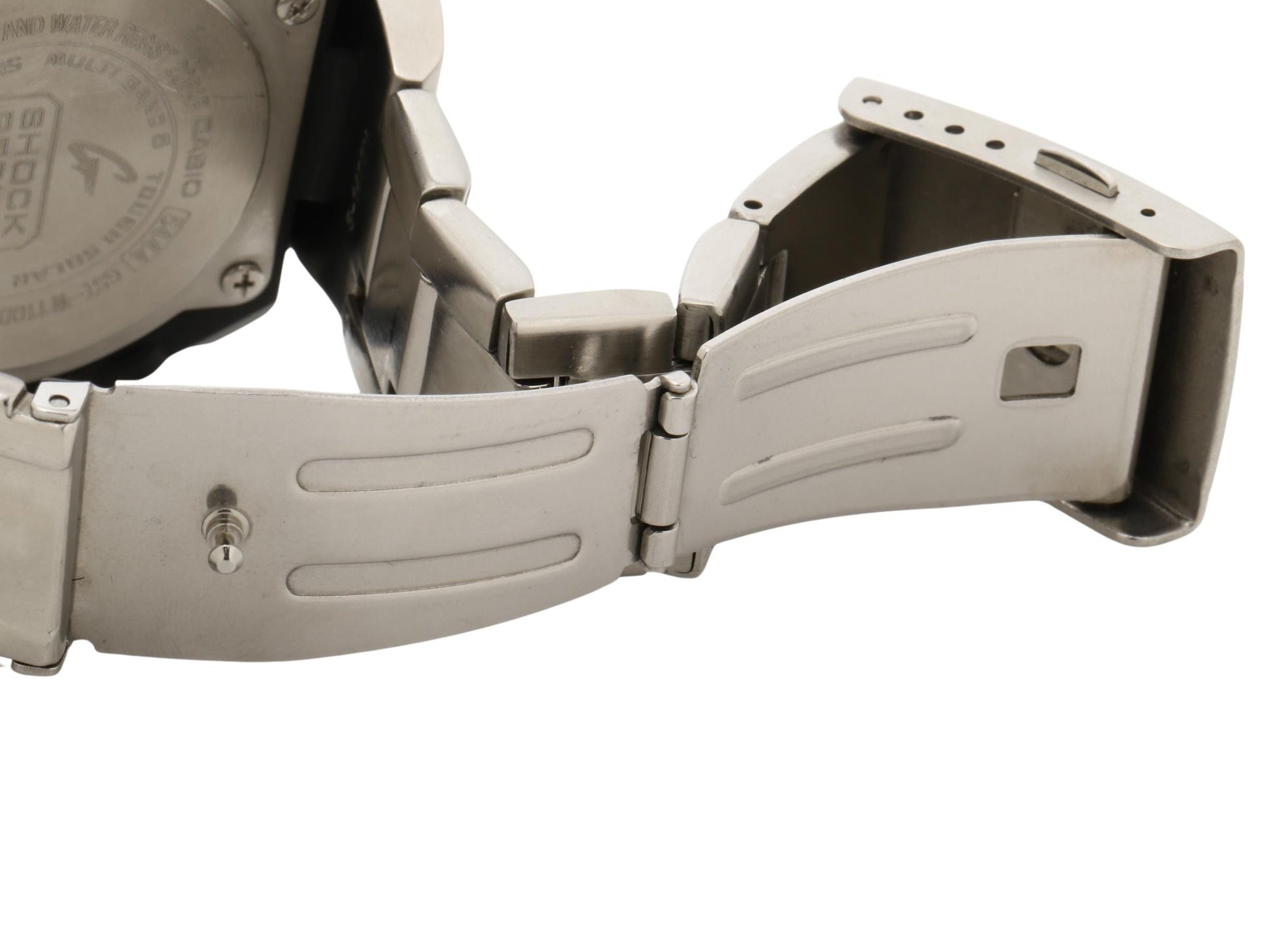 CASIO カシオ 時計 GSHOCK GSTEEL GSTW100 Series GSTW110D1AJF ブラック シルバー 樹脂 ステンレススチール メンズ アナデジ