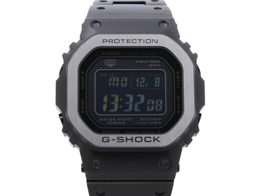 CASIO カシオ 時計 GSHOCK FULL METAL 5000 SERIES GMWB5000MB1JF ブラック ステンレススチール メンズ デジタル 美品