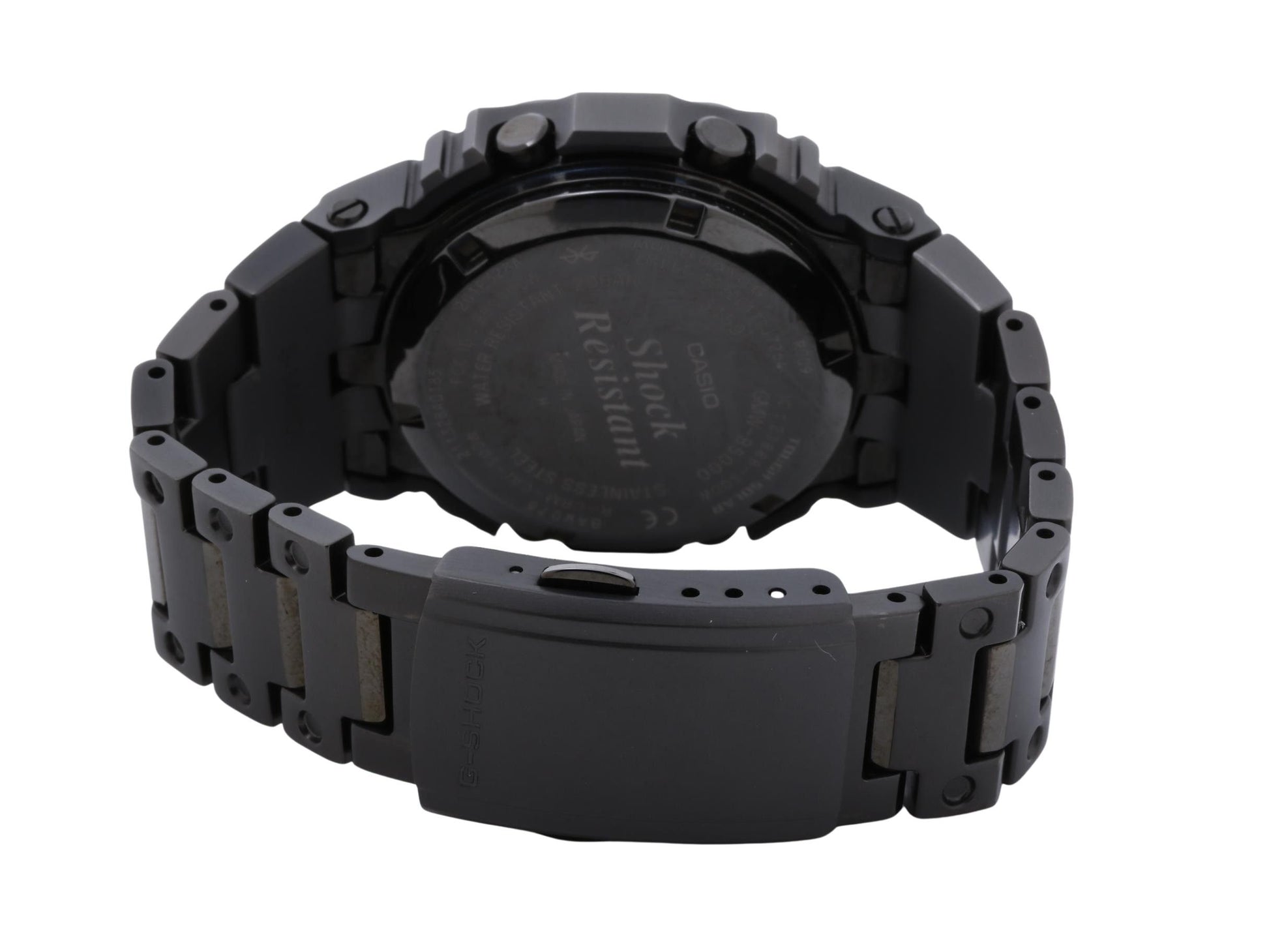 CASIO カシオ 時計 GSHOCK FULL METAL 5000 SERIES GMWB5000MB1JF ブラック ステンレススチール メンズ デジタル 美品