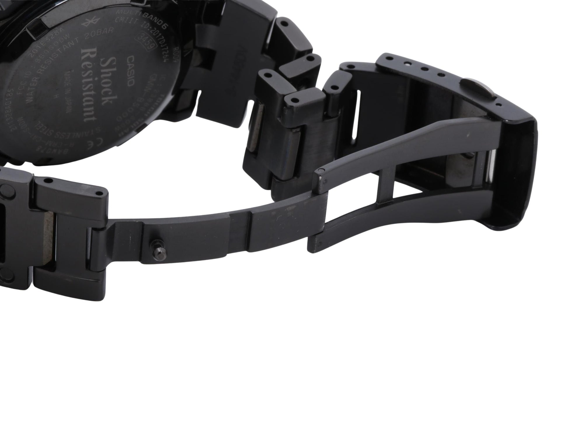 CASIO カシオ 時計 GSHOCK FULL METAL 5000 SERIES GMWB5000MB1JF ブラック ステンレススチール メンズ デジタル 美品