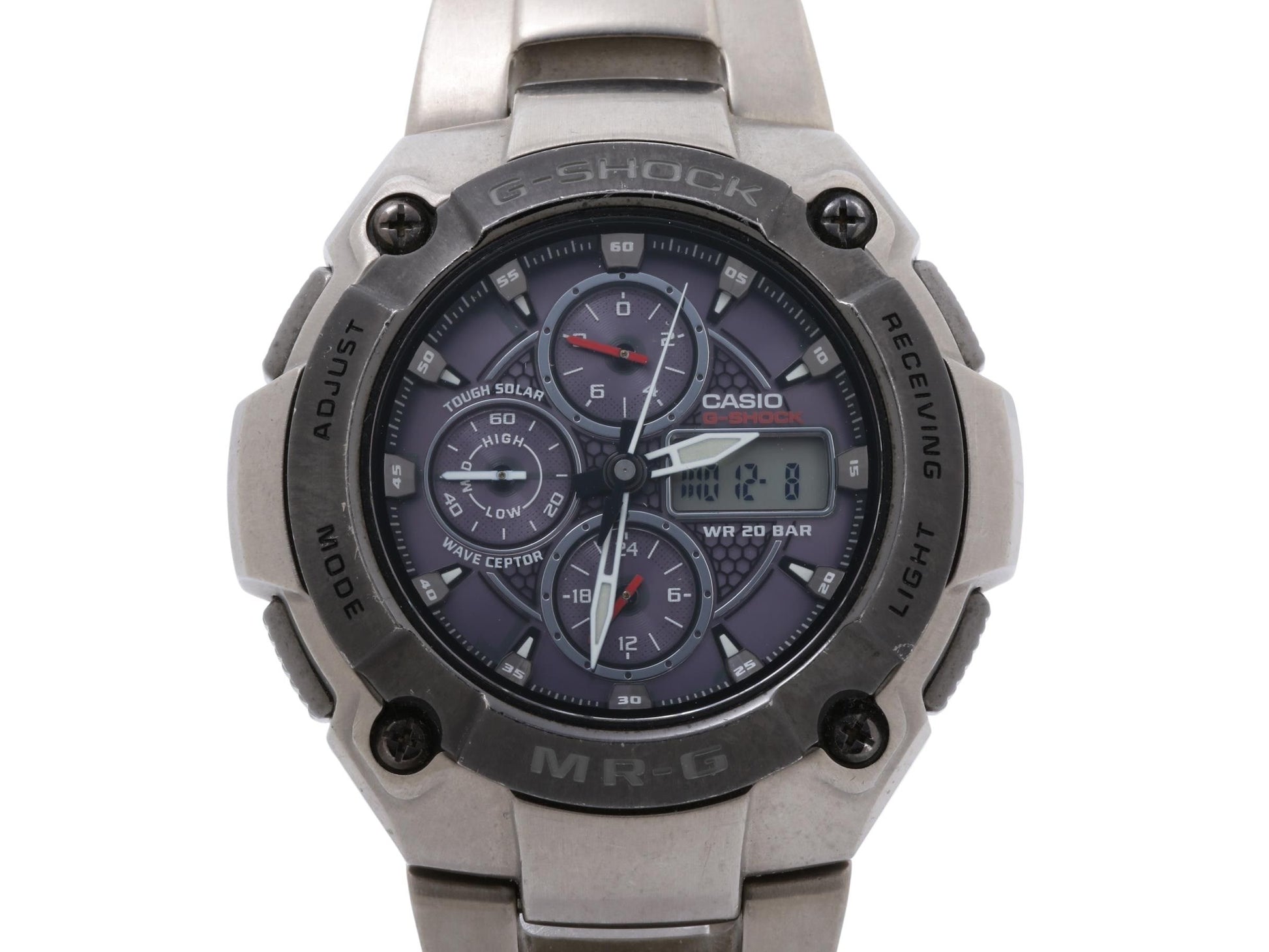 CASIO カシオ 時計 GSHOCK MRG7000DJ1AJF グレー シルバー チタン メンズ アナデジ