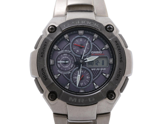 CASIO カシオ 時計 GSHOCK MRG7000DJ1AJF グレー シルバー チタン メンズ アナデジ