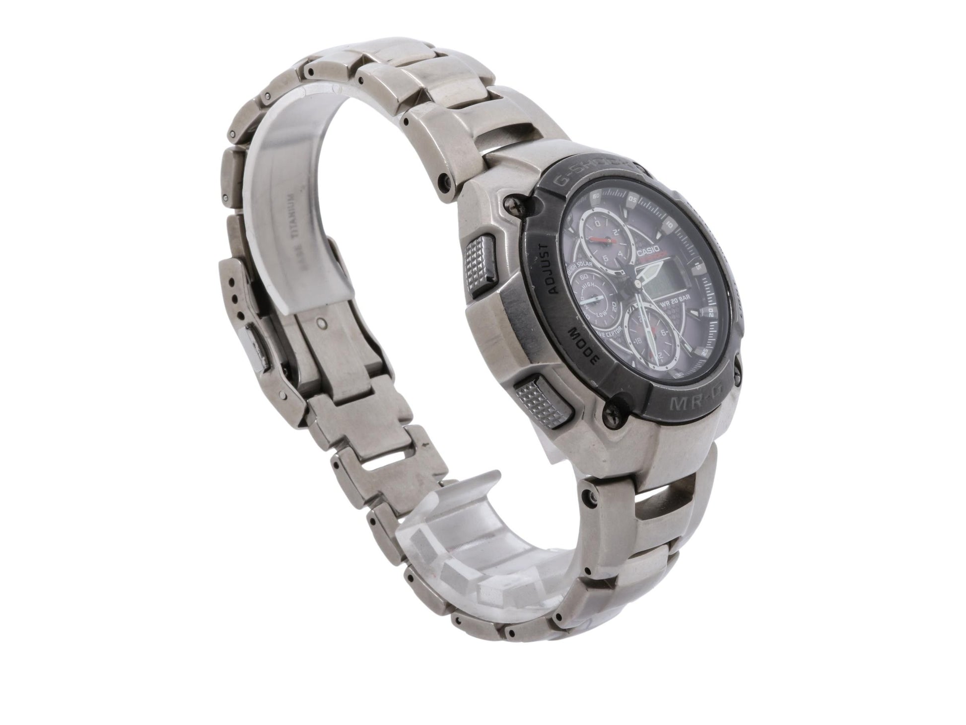 CASIO カシオ 時計 GSHOCK MRG7000DJ1AJF グレー シルバー チタン メンズ アナデジ