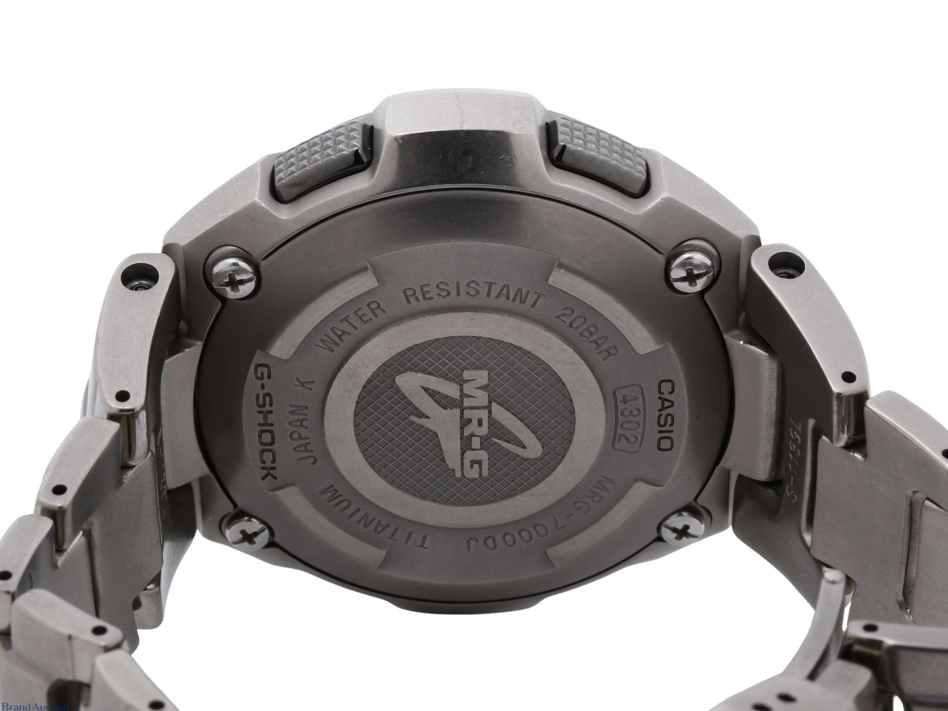 CASIO カシオ 時計 GSHOCK MRG7000DJ1AJF グレー シルバー チタン メンズ アナデジ