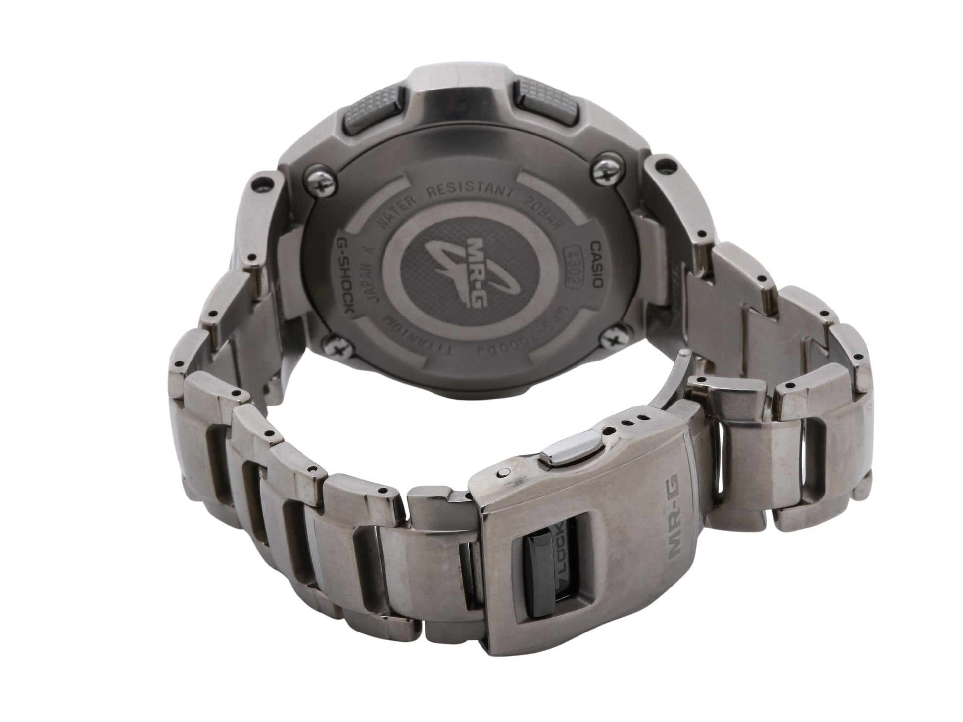 CASIO カシオ 時計 GSHOCK MRG7000DJ1AJF グレー シルバー チタン メンズ アナデジ