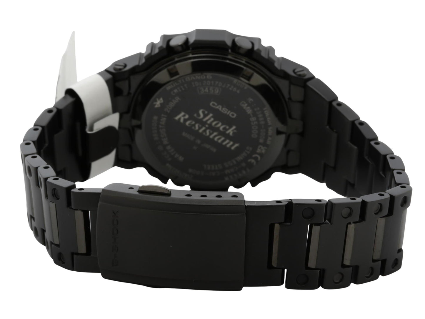 CASIO カシオ 時計 GSHOCK FULL METAL 5000 SERIES GMWB5000MB1JF ブラック ステンレススチール メンズ デジタル 超美品