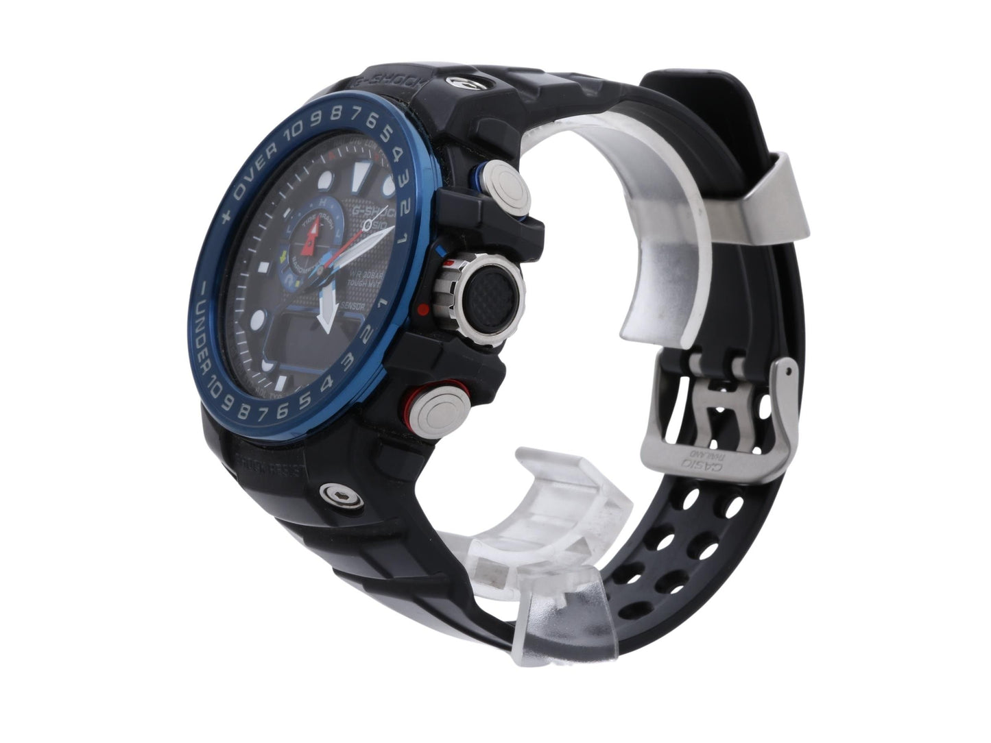 CASIO カシオ 時計 GSHOCK MASTER OF G SEA GULFMASTER GWN1000B1BJF ブラック 樹脂 ステンレススチール メンズ アナデジ 美品