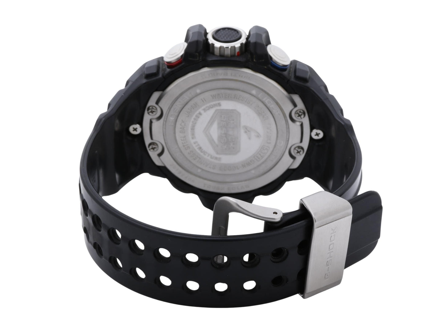 CASIO カシオ 時計 GSHOCK MASTER OF G SEA GULFMASTER GWN1000B1BJF ブラック 樹脂 ステンレススチール メンズ アナデジ 美品