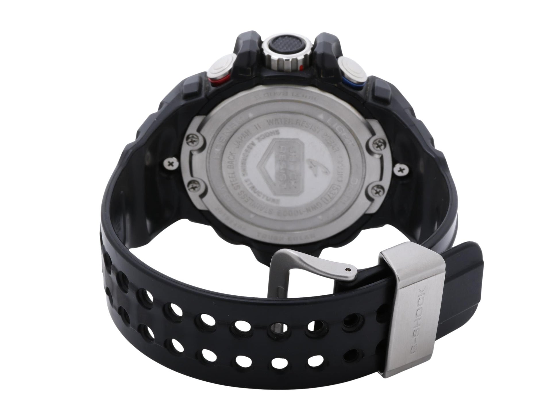 CASIO カシオ 時計 GSHOCK MASTER OF G SEA GULFMASTER GWN1000B1BJF ブラック 樹脂 ステンレススチール メンズ アナデジ 美品