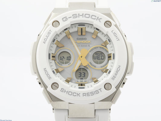 CASIO カシオ 時計 GSHOCK GSTEEL Mid Size Series GSTW3007AJF ホワイト 樹脂 ステンレススチール メンズ アナデジ 新品未使用展示品
