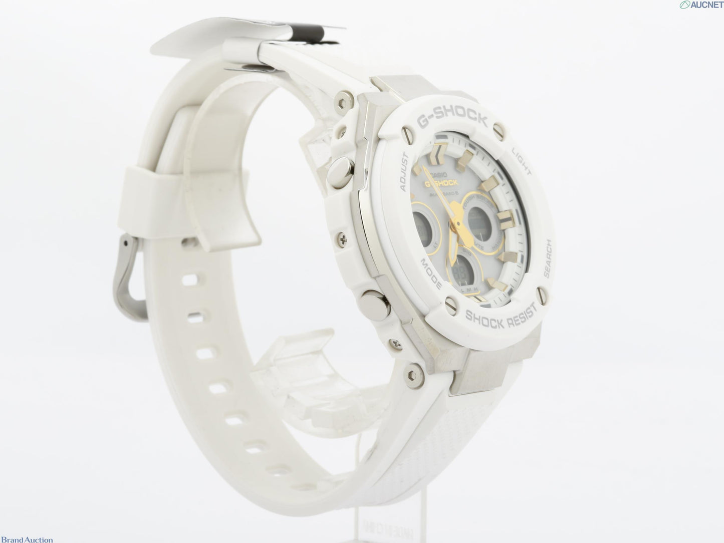 CASIO カシオ 時計 GSHOCK GSTEEL Mid Size Series GSTW3007AJF ホワイト 樹脂 ステンレススチール メンズ アナデジ 新品未使用展示品