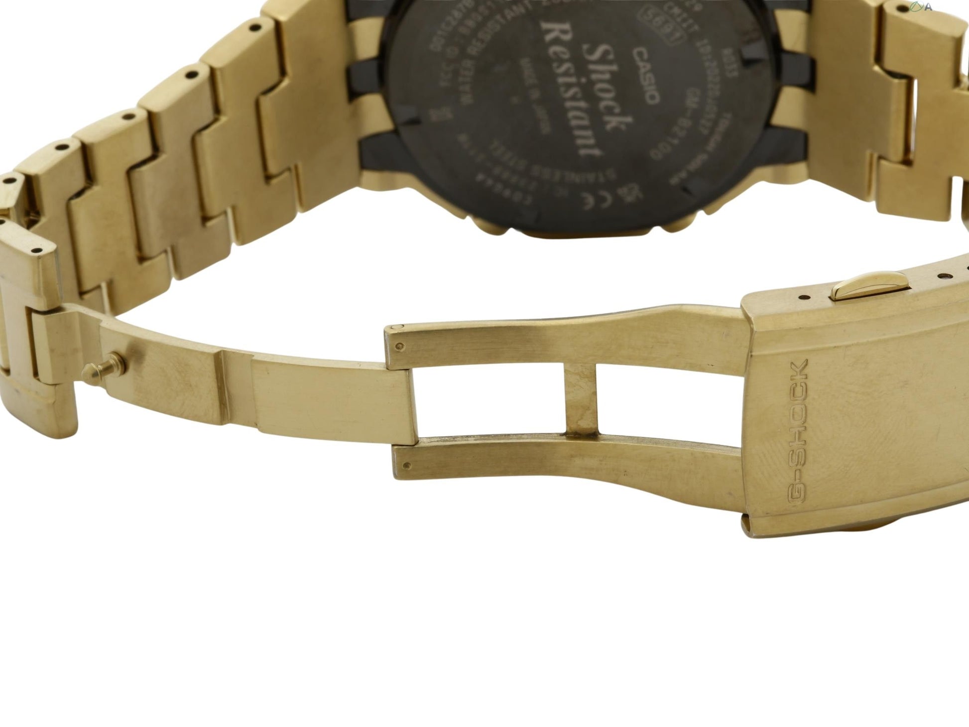 CASIO カシオ 時計 GSHOCK FULL METAL 2100 Series GMB2100GD9AJF ブラック ゴールド ステンレススチール メンズ アナデジ