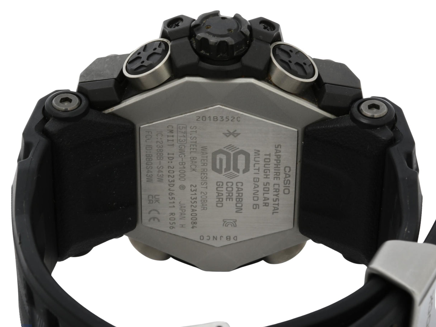 CASIO カシオ 時計 GSHOCK MASTER OF G LAND MUDMASTER GWGB1000 1AJF ブラック 樹脂 ステンレススチール メンズ アナデジ