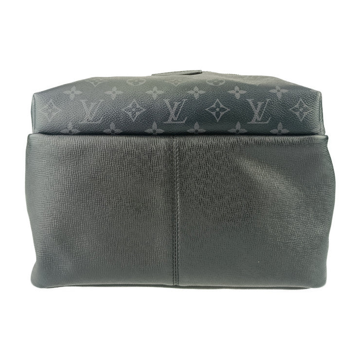 超美品 LOUIS VUITTON ルイ ヴィトン リュックサック ディスカバリー･バックパック M30230 ブラック グレー シルバー金具 タイガ･レザー モノグラム･エクリプス キャンバス メンズ タイガラマ