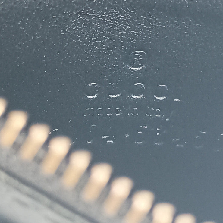 超美品 GUCCI グッチ コインケース ダブルＧ キーチェーン付き ウォレット 627064 ブラック ゴールド金具 レザー ユニセックス GGマーモント カードケース フラグメントケース キルティング