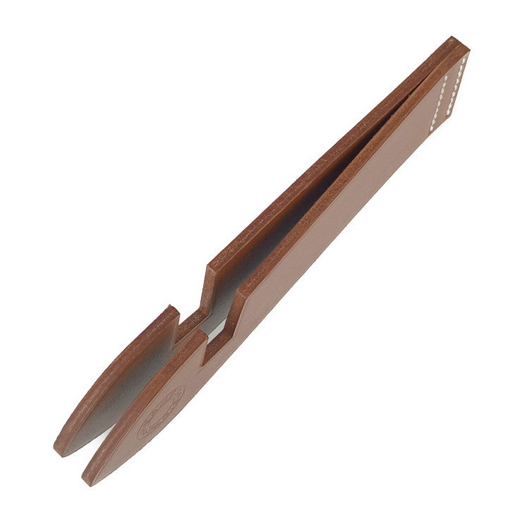 超美品 HERMES エルメス スマホスタンド セリエ アキレス スマートフォンスタンド - ブラウン レザー ユニセックス タブレットスタンド