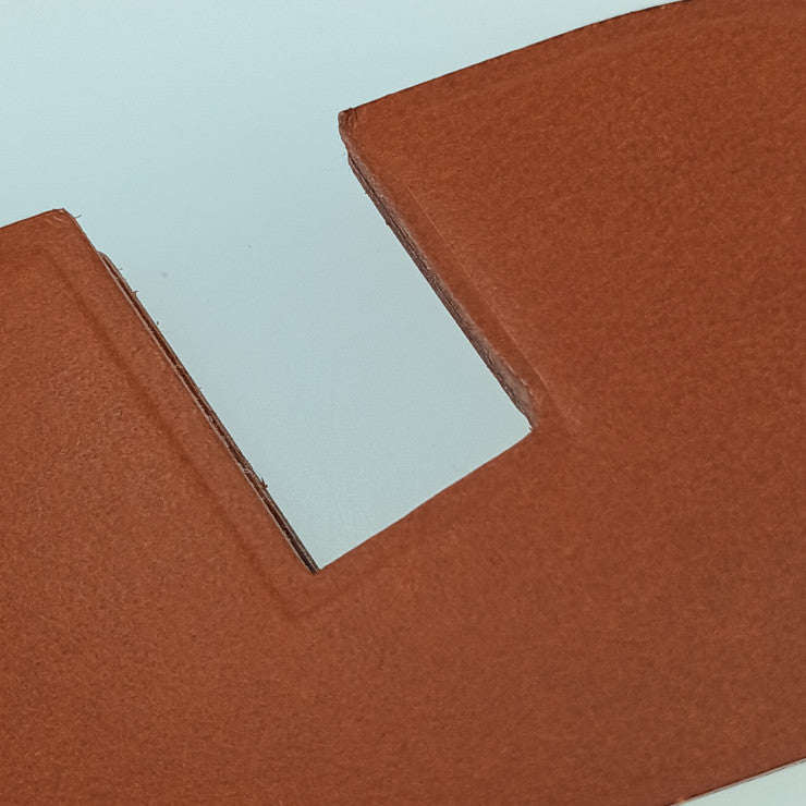 超美品 HERMES エルメス スマホスタンド セリエ アキレス スマートフォンスタンド - ブラウン レザー ユニセックス タブレットスタンド