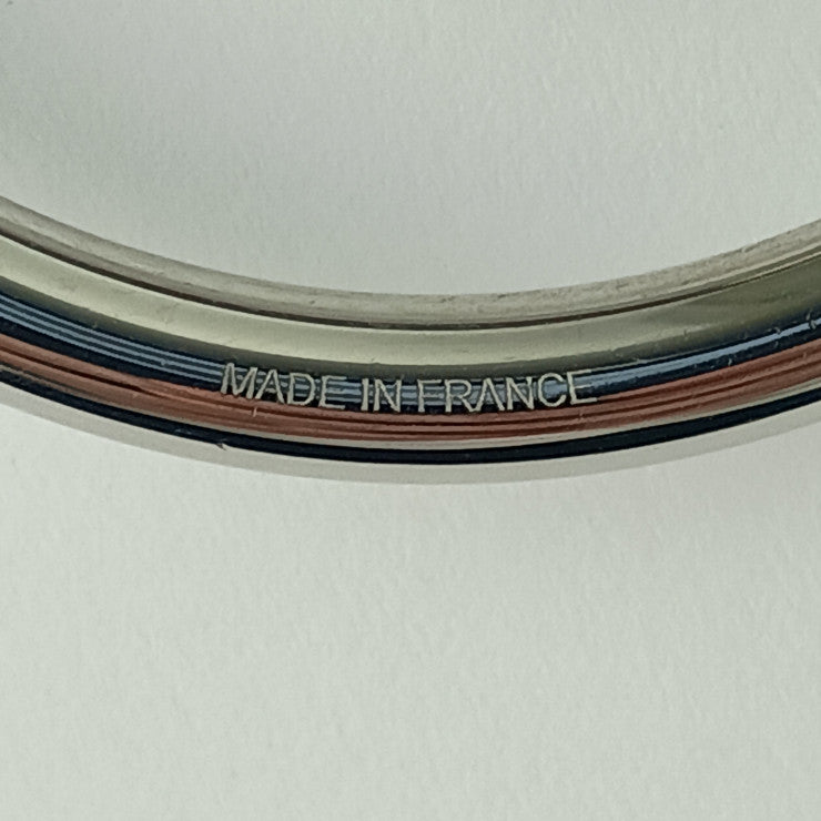 美品 HERMES エルメス キーホルダー フェール・ア・シュヴァル - シルバー メタル ユニセックス キーリング バッグチャーム 馬蹄モチーフ