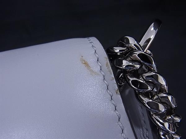 TODS トッズ ショルダーバッグ ダブルT - グレー系 レザー レディース 2WAY シルバー金具