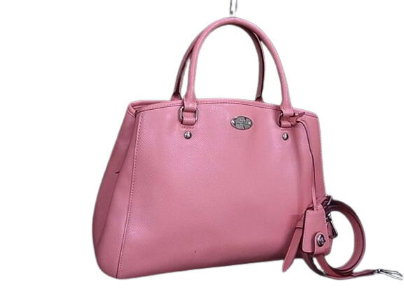 美品 COACH コーチ ハンドバッグ - F34067 ピンク レザー レディース 2WAY