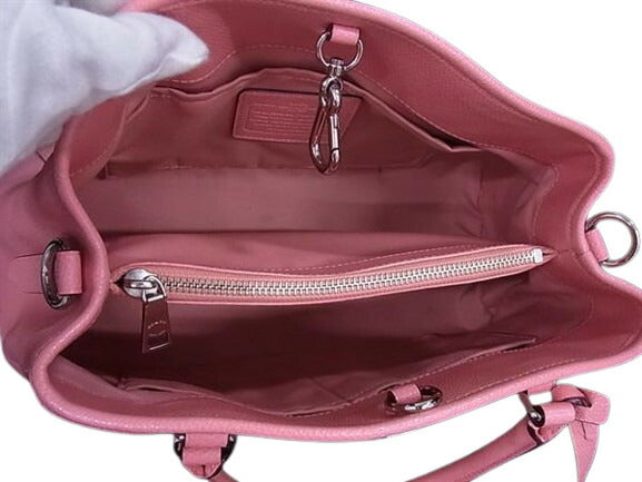美品 COACH コーチ ハンドバッグ - F34067 ピンク レザー レディース 2WAY