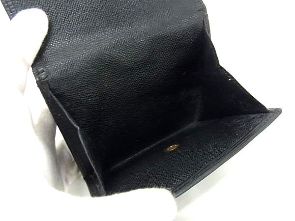 LOUIS VUITTON ルイヴィトン 財布 ポルトモネ ビエ カルトクレディ M63482 ブラック エピ レディース 三つ折り ゴールド金具