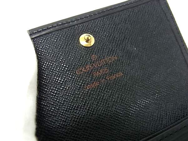 LOUIS VUITTON ルイヴィトン 財布 ポルトモネ ビエ カルトクレディ M63482 ブラック エピ レディース 三つ折り ゴールド金具