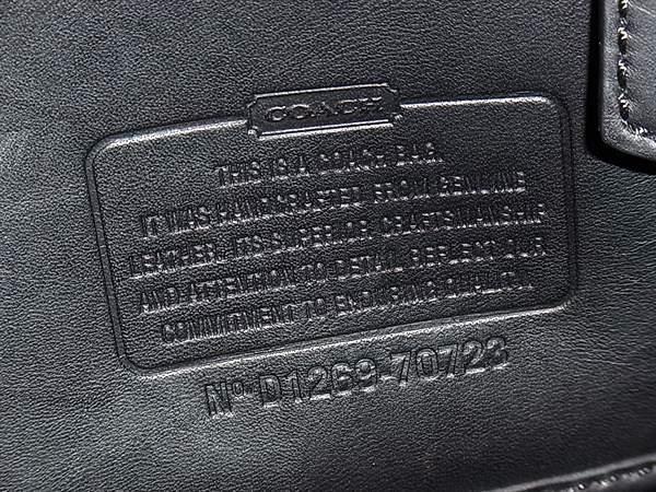 COACH コーチ ビジネスバッグ レガシー 70723 ブラック レザー メンズ