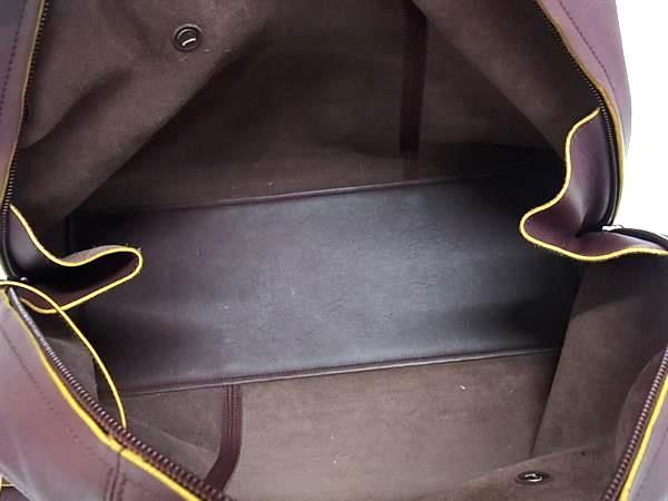 美品 LOEWE ロエベ ハンドバッグ エルカノ - ボルドー系 レザー レディース