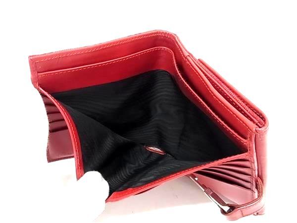 GUCCI グッチ 財布 ジャッキー 035 2091 2131 レッド GGキャンバス×レザー レディース GG柄 二つ折り 財布 シルバー金具