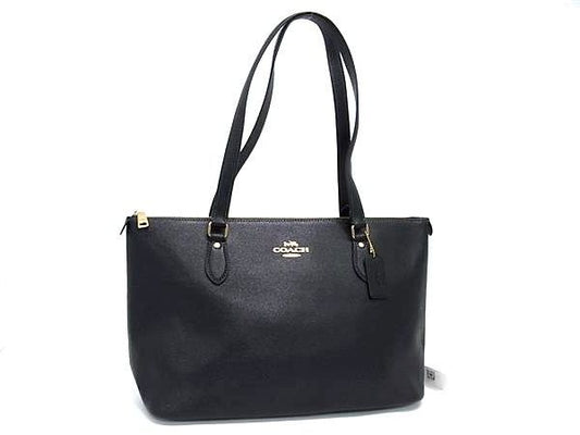 COACH コーチ トートバッグ - CH285 ブラック レザー レディース ゴールド金具 超美品
