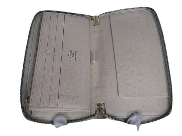 LOUIS VUITTON ルイヴィトン 財布 ダミエアズール ジッピーオーガナイザー N60012 アズール PVC レザー ユニセックス ラウンドファスナー 長財布