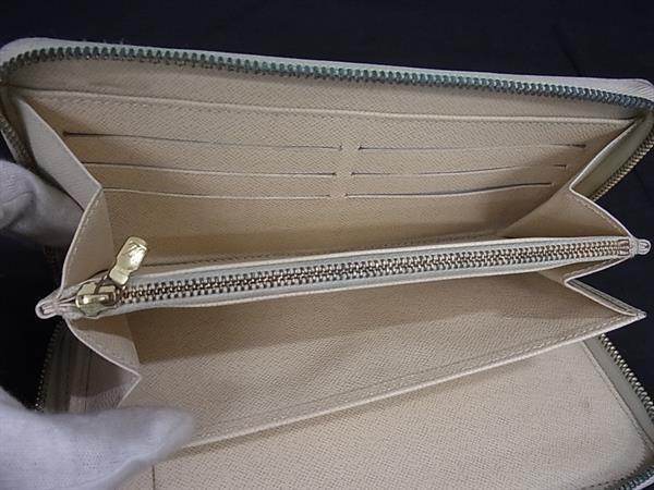 LOUIS VUITTON ルイヴィトン 財布 ダミエアズール ジッピーオーガナイザー N60012 アズール PVC レザー ユニセックス ラウンドファスナー 長財布