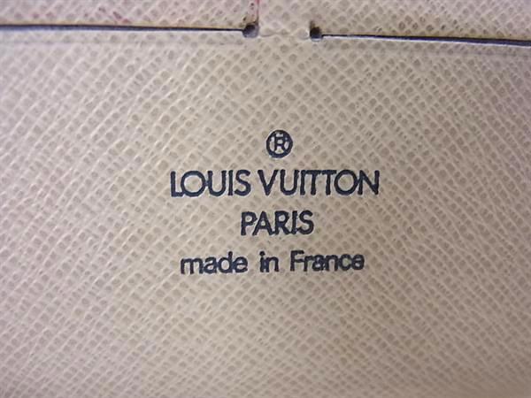 LOUIS VUITTON ルイヴィトン 財布 ダミエアズール ジッピーオーガナイザー N60012 アズール PVC レザー ユニセックス ラウンドファスナー 長財布